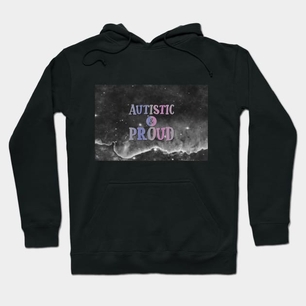 Autistic and Proud: Androgynous Hoodie by SarahCateCreations